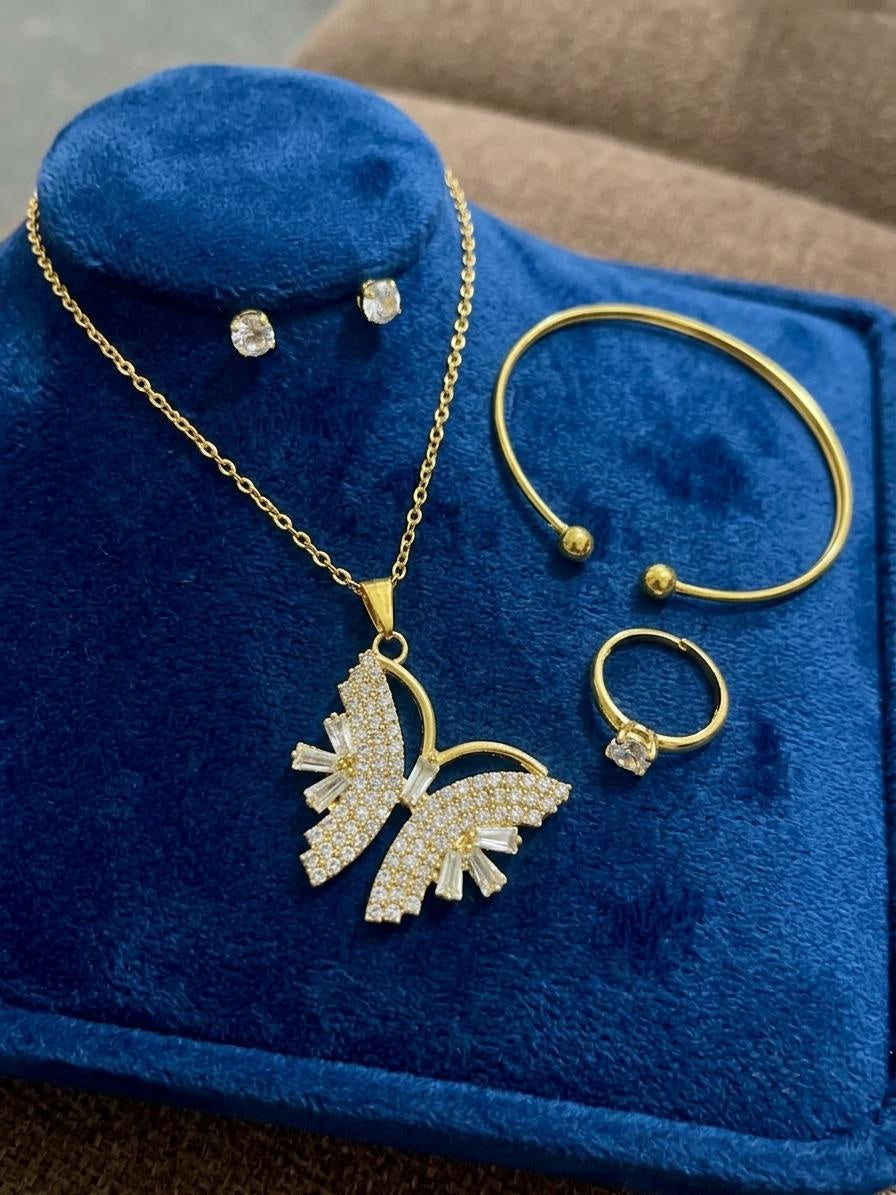 Pack of 3 Sets Bundle Gold Coated 21k