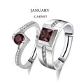 SOULMATE ANNIVERSARY BIRTHSTONE RINGS